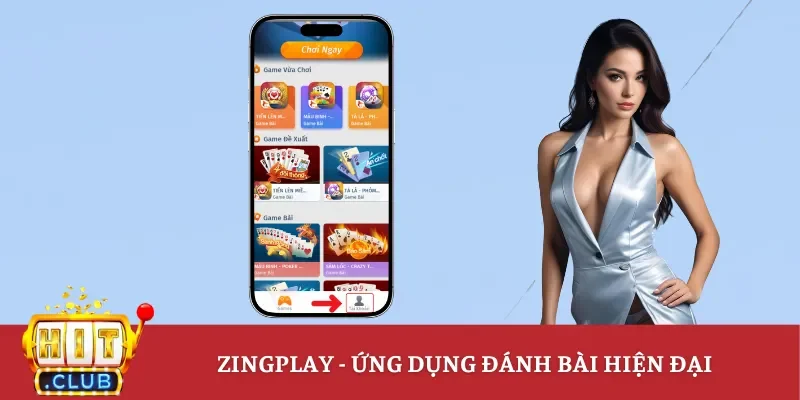 App đánh bài ZingPlay hiện đại, đa dạng trò chơi