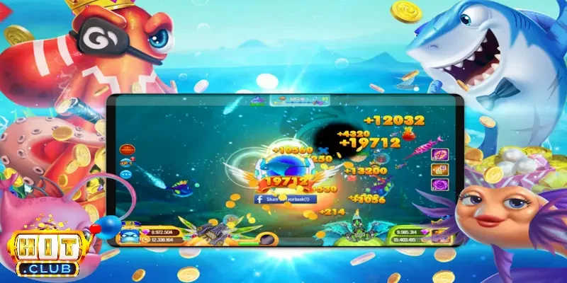 Các tính năng nổi bật trong chơi game bắn cá