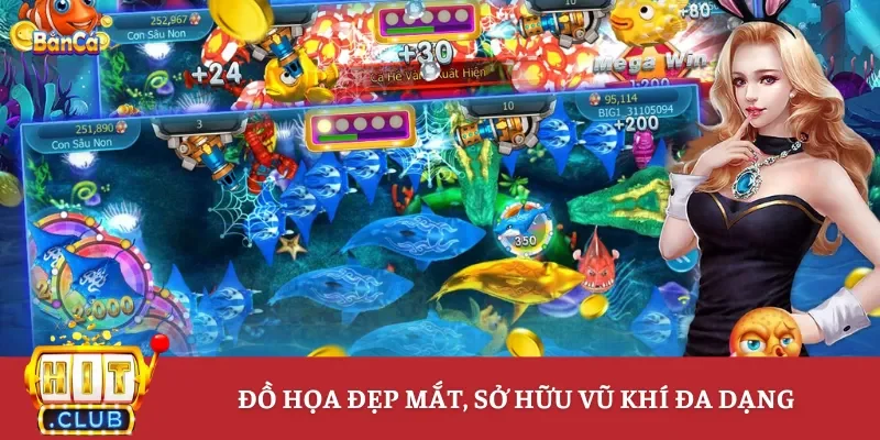 Game sở hữu đồ họa đẹp mắt, hệ thống vũ khí đa dạng