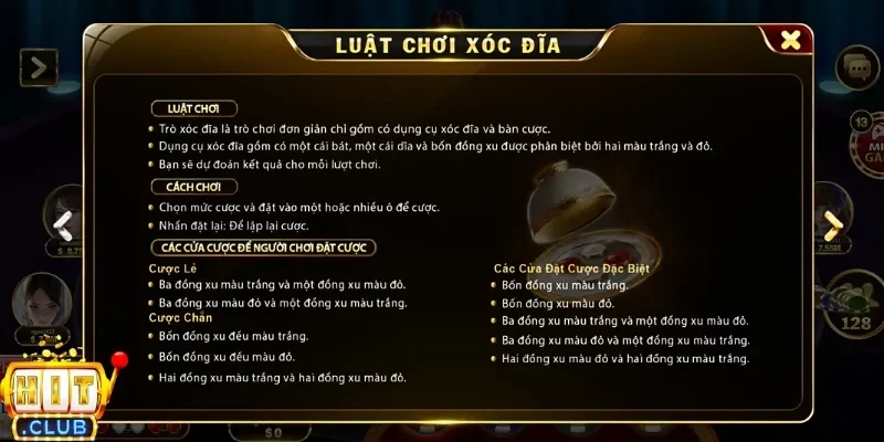 Tìm hiểu để nắm bắt luật chơi Xóc Đĩa cụ thể trên cổng game