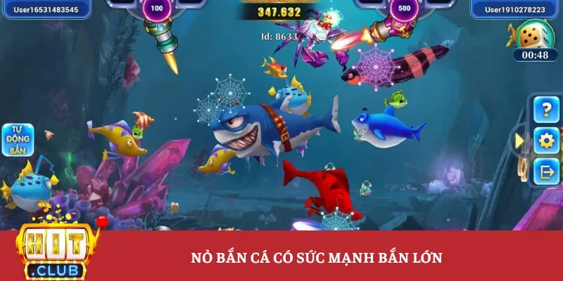 Nỏ bắn cá có sức mạnh bắn lớn