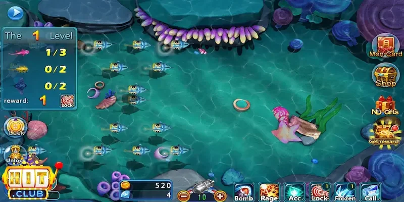 Tính chiến thuật trong quá trình chơi game bắn cá